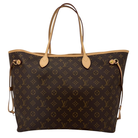 LOUIS VUITTON · Monogram Neverfull GM with Pivoine Interior - Picture 1 of 11